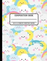 Composition Book Cursive Writing Paper