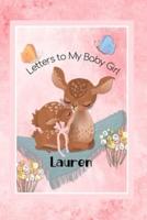 Lauren Letters to My Baby Girl