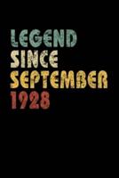 Legend Since September 1928