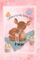 Paige Letters to My Baby Girl