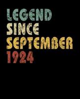 Legend Since September 1924