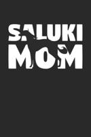 Saluki Journal - Saluki Notebook 'Saluki Mom' - Gift for Dog Lovers