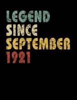 Legend Since September 1921