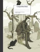Composition Book Wide-Ruled Edgar Allan Poe Nevermore