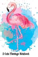 A Cute Flamingo Notebook