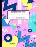 Composition Book Graph Paper 4X4