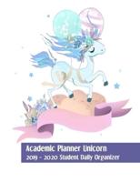 Academic Planner Unicorn