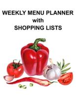 Weekly Menu Planner With Shopping Lists