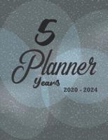5 Years Planner 2020-2024