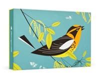 Charley Harper: Blackburnian Warbler Small Boxed Cards