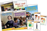 Icivics Grade K: Community & Social Awareness 5-Book Set + Game Cards