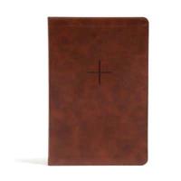 CSB Every Day With Jesus Daily Bible, Brown LeatherTouch