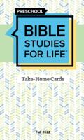 Bible Studies For Life: Preschool Take-Home Cards Fall 2022