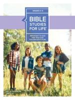 Bible Studies For Life: Kids Grades 4-6 Activity Pages - CSB/KJV - Fall 2022