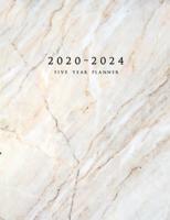2020-2024 Five Year Planner: Large 60-Month Schedule Organizer with Marble Cover (Volume 1)