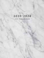 2020-2024 Five Year Planner: Large 60-Month Schedule Organizer with Marble Cover (Volume 4)