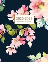 2020-2024 Monthly Planner: Large Five Year Planner with Floral Cover (Volume 2)