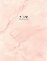 2020 Monthly Planner: Large Monthly Planner with Inspirational Quotes and Marble Cover (Volume 2)