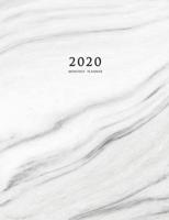 2020 Monthly Planner: Large Monthly Planner with Inspirational Quotes and Marble Cover (Volume 3)