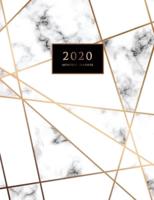 2020 Monthly Planner: Large Monthly Planner with Inspirational Quotes and Marble Cover (Volume 6)