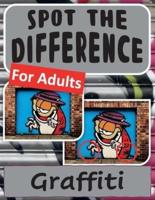 Spot the Difference Book for Adults - Graffiti