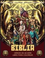 Biblia Héroes de acción Vol. 2: Libro Para Colorear