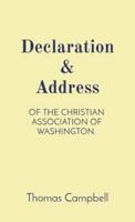 Declaration & Address: OF THE CHRISTIAN ASSOCIATION OF WASHINGTON.