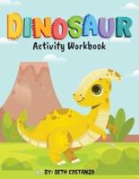 Dinosaur Activity Workbook for Kids 3-8