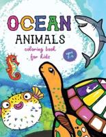 Sea Creatures: Coloring Book for Kids - Ages 2-6