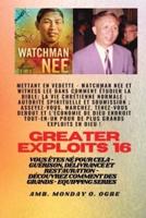 Grands Exploits - 16 Mettant En Vedette Watchman Nee Et Witness Lee Dans Comment Étudier La Bible..