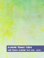 Academic Planner Yellow