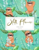 2019 2020 15 Months Lazy Sloth Daily Planner