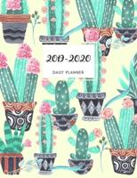 2019 2020 15 Months Cactus Cacti Daily Planner