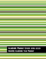 Academic Planner Green 2019-2020
