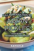 Full Introduction to Asian Pickles