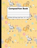 Composition Book Graph Paper