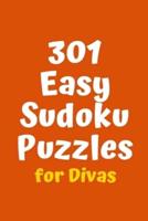 301 Easy Sudoku Puzzles for Divas