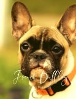 2019 2020 15 Months French Bulldog Daily Planner