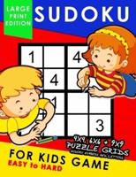 Sudoku for Kids Game Large Print Edition