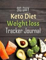 90 Day Keto Diet Weight Loss Tracker Journal