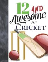 12 And Awesome At Cricket