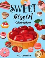 Sweet Dessert Coloring Book