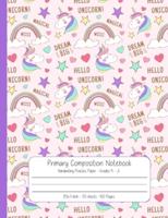 Primary Composition Notebook Handwriting Practice Paper