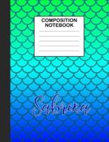 Sabrina Composition Notebook