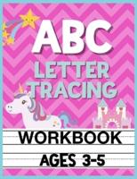 ABC Letter Tracing Workbook Ages 3-5
