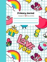 Primary Journal, Grades K-3, Draw and Write
