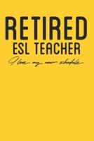 Retired ESL Teacher