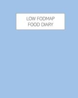 Low Fod Map Food Diary