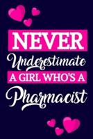 Never Underestimate A Girl Who's A Pharmacist