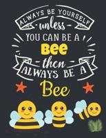 Always Be Yourself Unless You Can Be a Bee Then Always Be a Bee